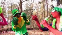 Spiderman & his T-Rex Fun Dinosaur Spiderman vs Joker Superhero in Real Life :)