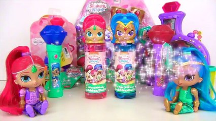 SHIMMER SHINE Set, Make-up Lip Gloss, Purse, Light Sound Microphone Sing Song IRL In Real Life TUYC