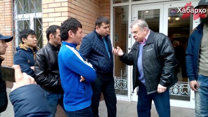 Дар Маскав эътирозгарони муҳоҷирони меҳнатӣ аз Осиёи Марказӣ дастгир карда шудаанд