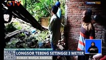 Longsor, Tebing 3 Meter Timpa Rumah Warga di Banjarnegara