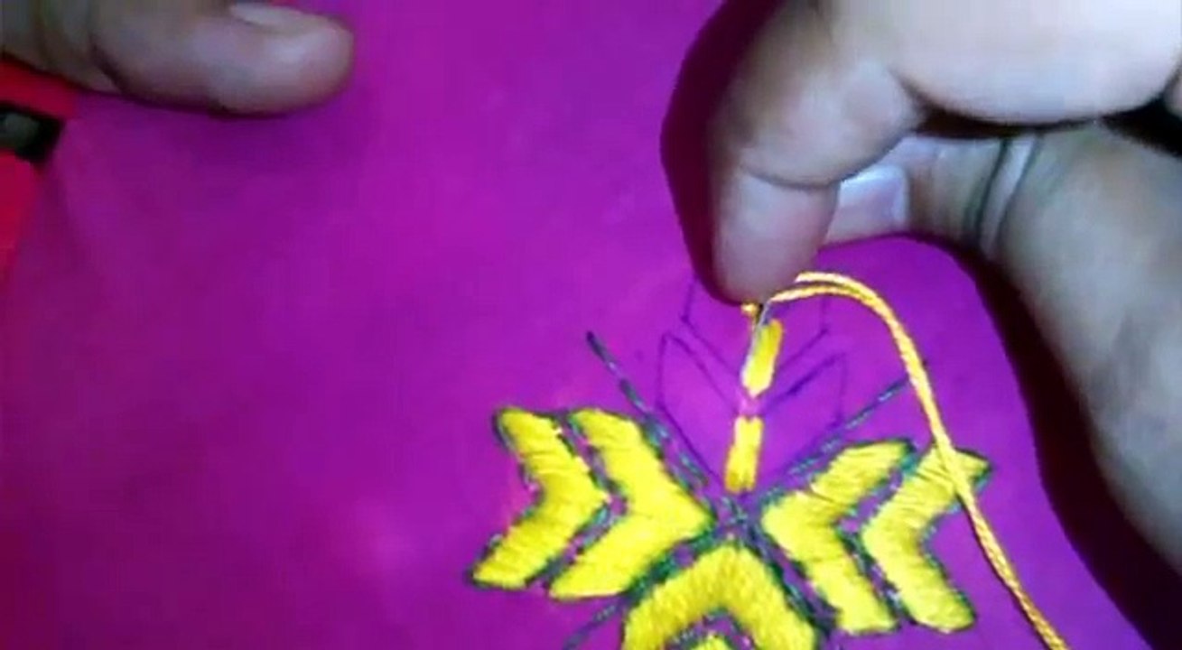 Hand Embroidery - Phulkari Embroidery Stitch