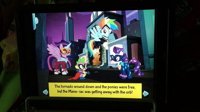 Power Ponies My Little Pony Story App Zapp Mistress MareVelous Hum Drum Saddle Rager
