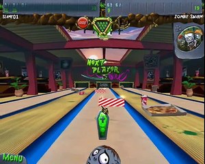 Zombie Bowl-O-Rama gameplay