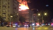 Gaziantep'te Çatı Yangınında Faciayı Devriye Gezen Polisler Önledi