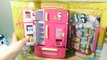 Fridge Refrigerator Drink Vending Machine Hello Kitty Toy Surprise Eggs Toys