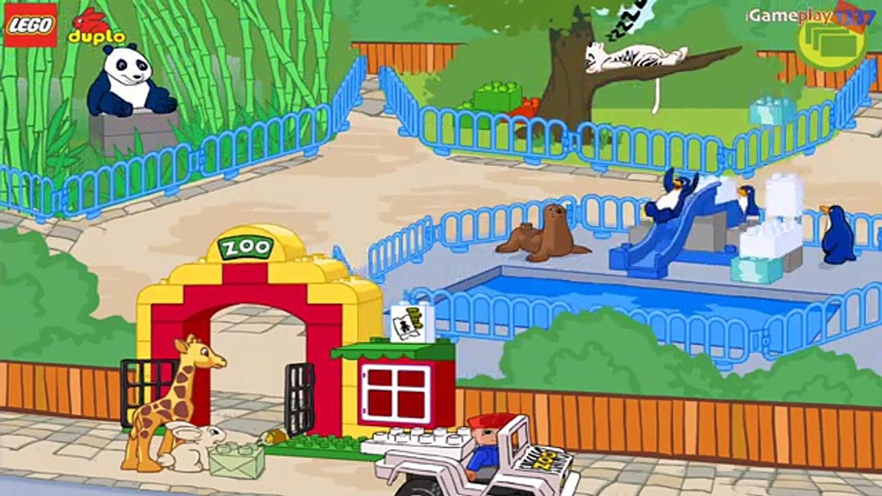 LEGO DUPLO ZOO - Gameplay Review / Walkthrough (iOS, Android)