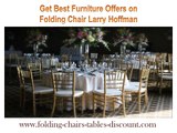 Get Best Furniture Offers on Folding Chair Larry Hoffman
