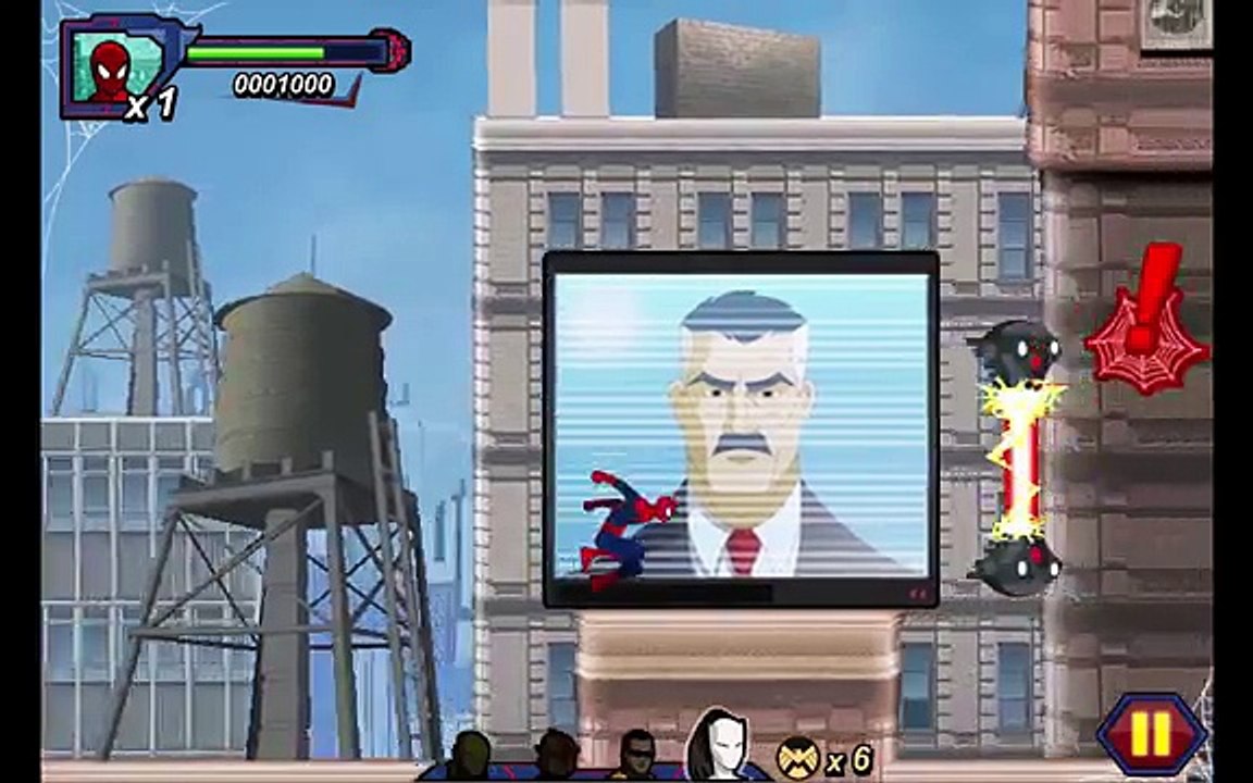 Ultimate Spiderman Iron spider game mission 2 - spiderman games - yourchannelkids