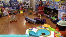 RC TOYS! Monster Jam Truck ZOMBIE and BRATZ Remote Control Car Playtime w/ Hulyan & Maya