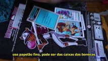 Como fazer carteira ou cadeira escolar para boneca Monster High, Barbie, MLP, EAH, etc