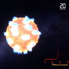 Une fusion d'étoiles à neutrons observée pour la première fois