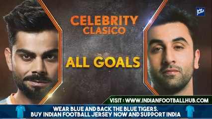 BOLLYWOOD STARS VS INDIAN CRICKET TEAM -- CELEBRITY CLASICO -- HIGHLIGHTS