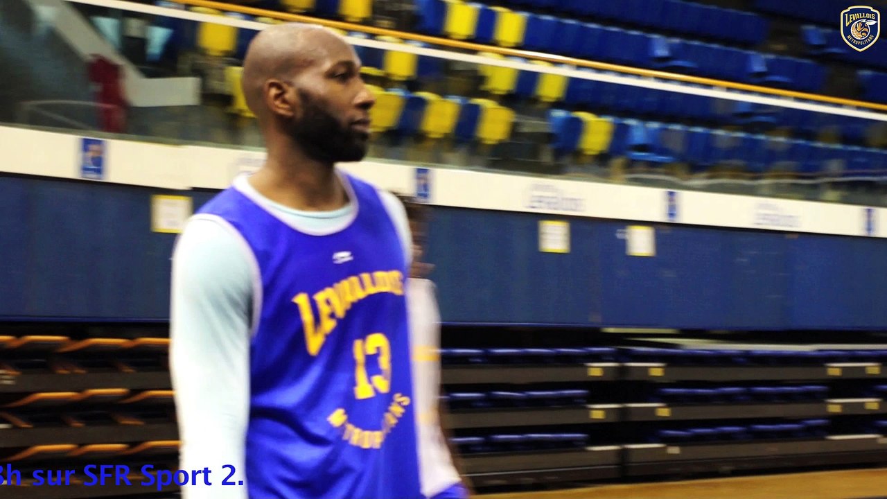 Avant match avec Louis Campbell, Levallois - Kazan