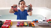Disney Cars Toys Bath Balls Japanese Surprise Toys Thomas Trains Thomas Lightning McQueen Kids Video