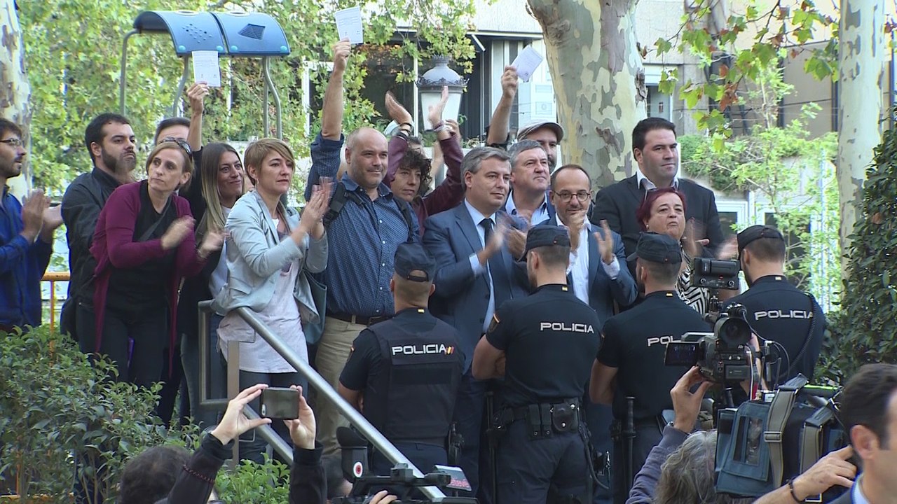 Sànchez y Cuixart lanzan un mensaje a los soberanistas