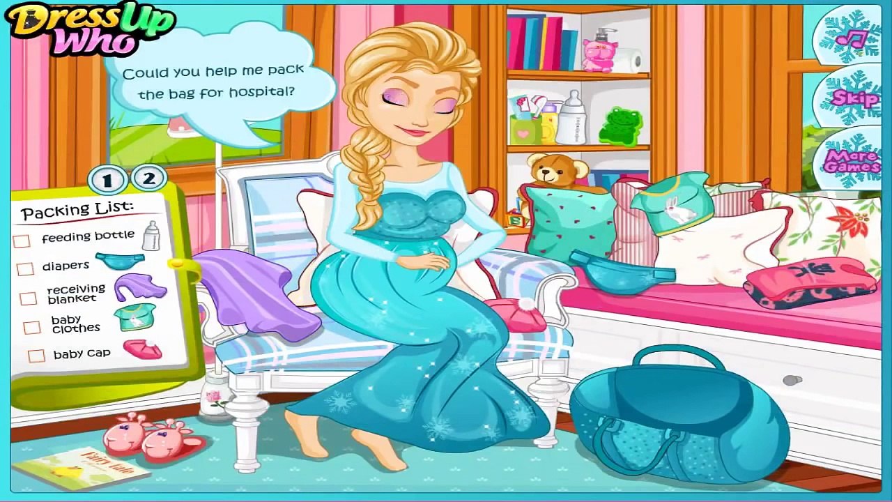 ELSA GIVING BIRTH GAMES | S*** Games For Girls