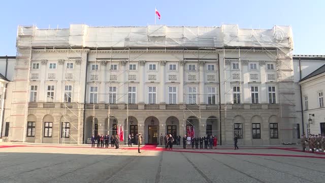 Cumhurbaşkanı Erdoğan Polonya'da - Resmi Karşılama Töreni