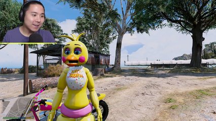 CAN THE ANIMATRONICS HIDE FROM THE MONSTER? (GTA 5 Mods For Kids FNAF Funny Moments) RedHatter