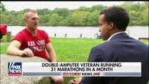 Double-amputee veteran to run 31 marathons in one month-Z9qjHMq9shA