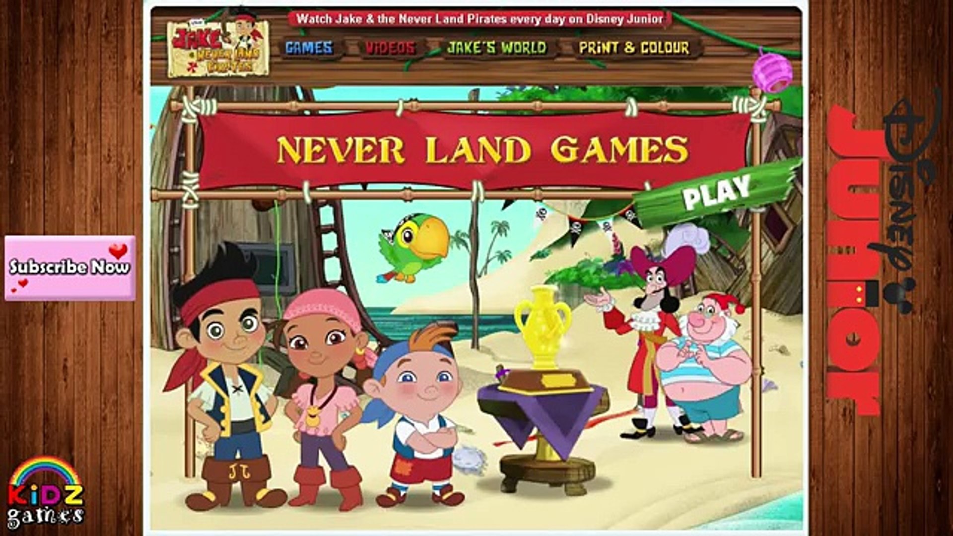 Jake Never Land Pirates Disney Junior Games Jake And The