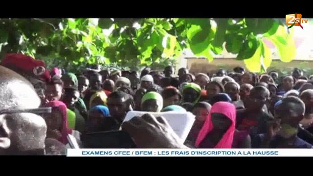 EXAMENS CFEE / BFEM : LES FRAIS D'INSCRIPTION A LA HAUSSE