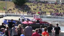 Pickup trucks demolition derby-the best hits,crashes and fire