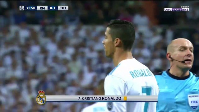 Cristiano Ronaldo Gets A Yellow Card For Altercation With Vertonghen!
