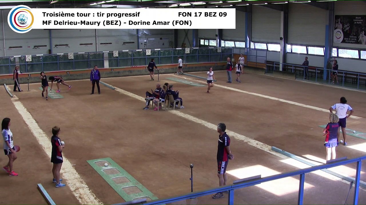 Troisième tour, tir progressif, Club Elite Féminin, J2, Fontaine contre Béziers, octobre 2017