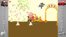 Dinosaur Digger 2 - Truck Simulator | Emergency Vehicles Cartoons for Children | Bulldozer, Crane