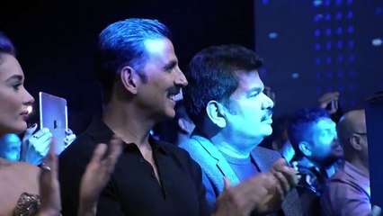 Rajinikanth Dynamic Entry At Robot 2.0 First Look Launch -- Shankar, Amy Jackson