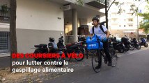 Des coursiers à vélo pour lutter contre le gaspillage alimentaire