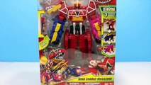 Power Rangers DINO CHARGE MEGAZORD Toy Opening | Power Rangers Dinosaur Toys by Toypals.tv