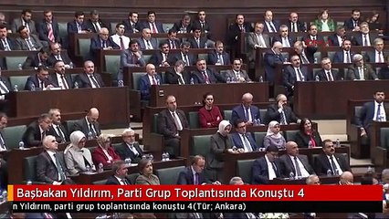 Başbakan Yıldırım, Parti Grup Toplantısında Konuştu 4