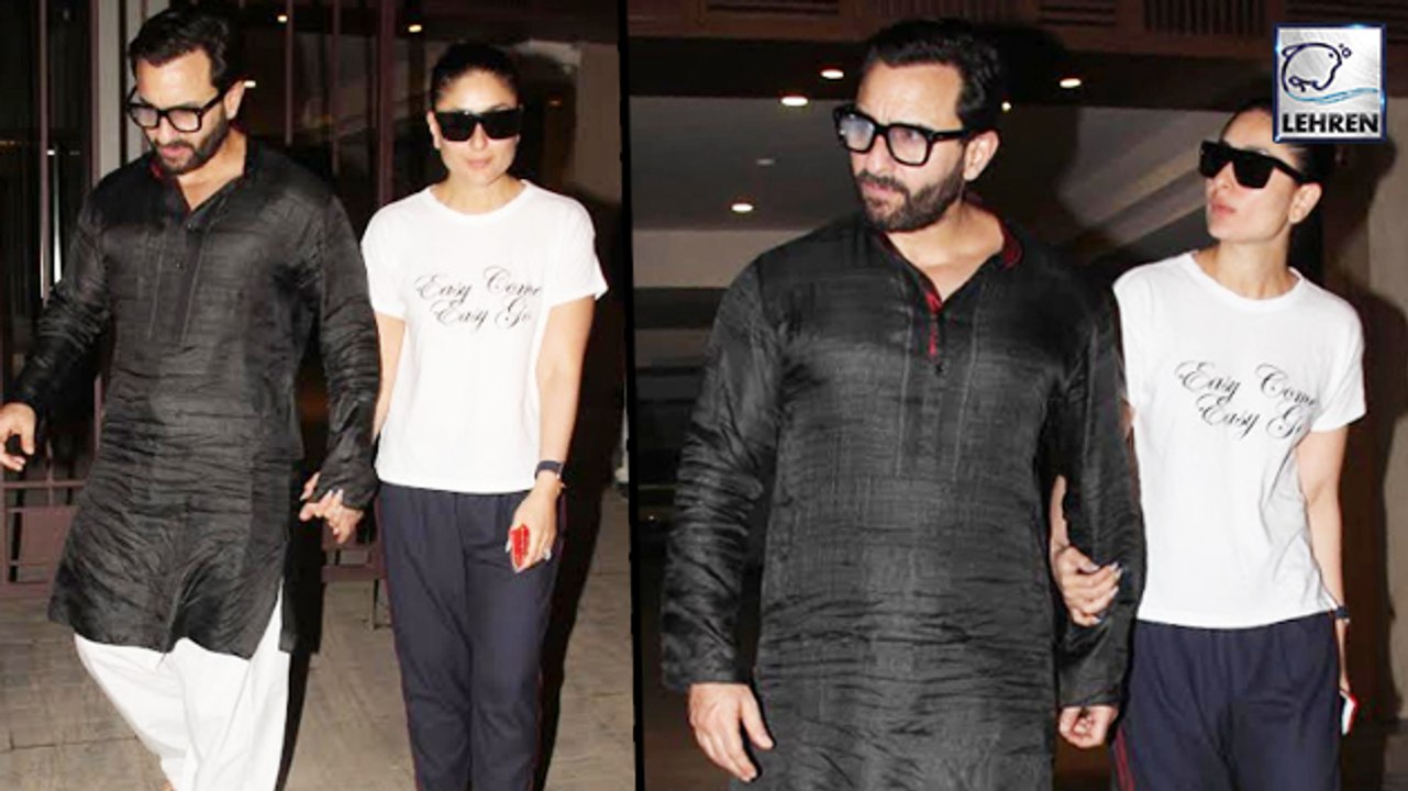 Saif Ali Khan & Kareena Kapoor's COSY Anniversay Celebration