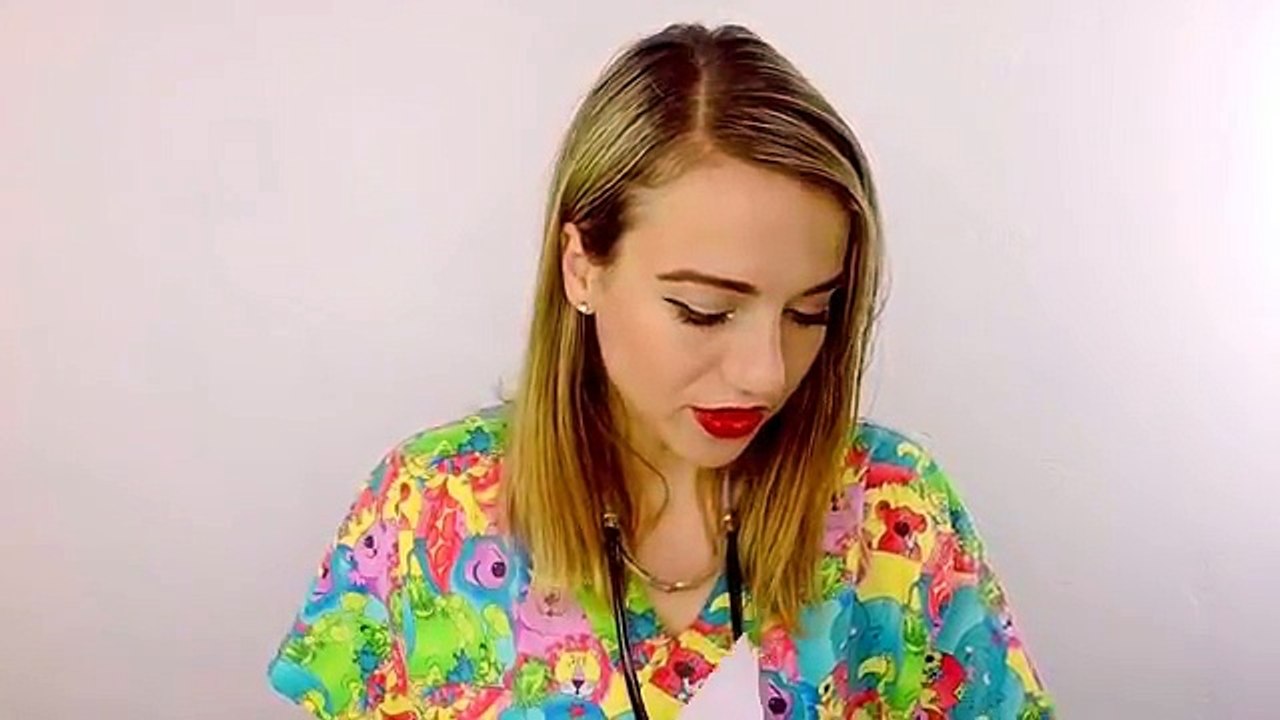 Nurse Role Play Physical Exam with Rubber Gloves *ASMR*