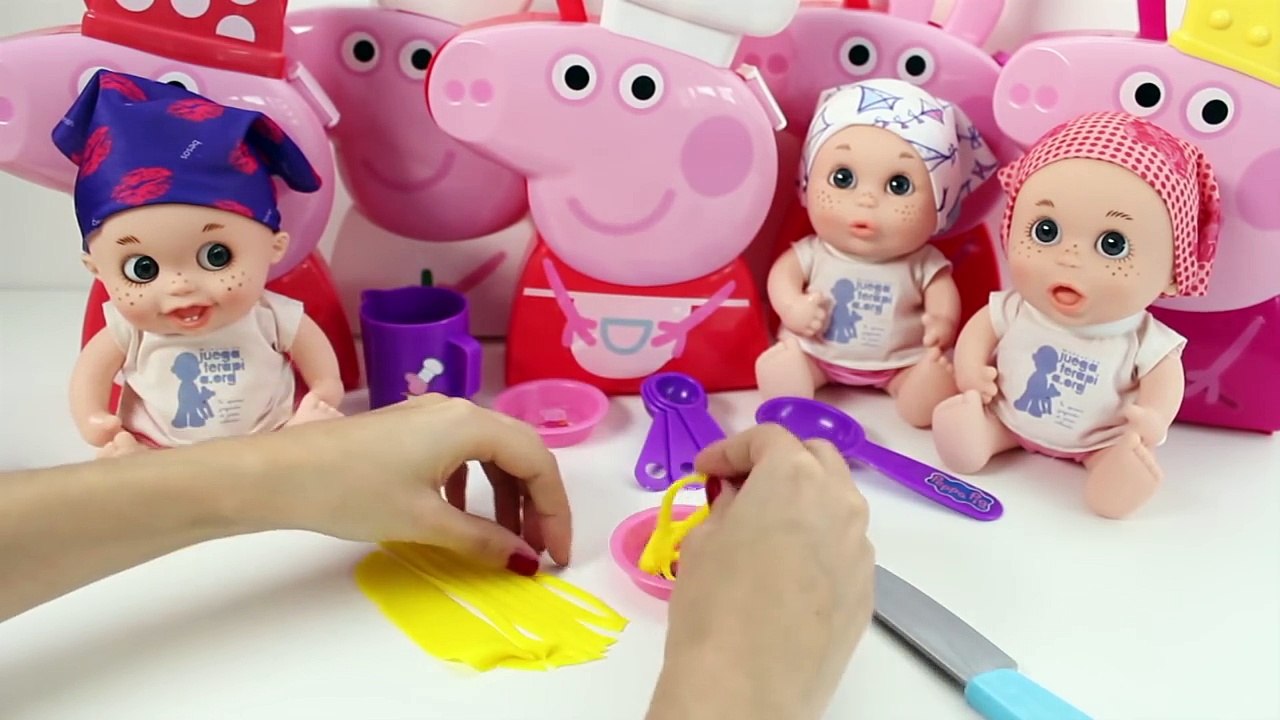 Peppa Pig Chef Peppa Pig Cooking Set Peppa Pig Bedtime Case Princess Peppa Pig Juguetes de Peppa Pig