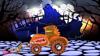 Good vs Evil | Dump Truck War | Scary Street Vehicles | Videos for Children | BinBin Tv