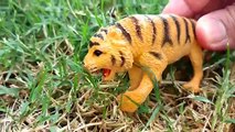 Safari Jungle ZOO Animals Toys-Learn Names and Sounds of Wild Animals-Kids Z fun