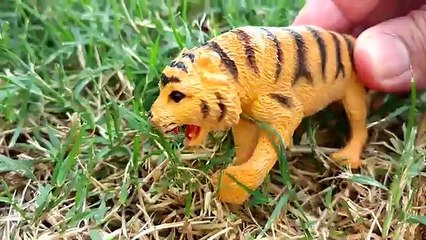 Safari Jungle ZOO Animals Toys-Learn Names and Sounds of Wild Animals-Kids Z fun