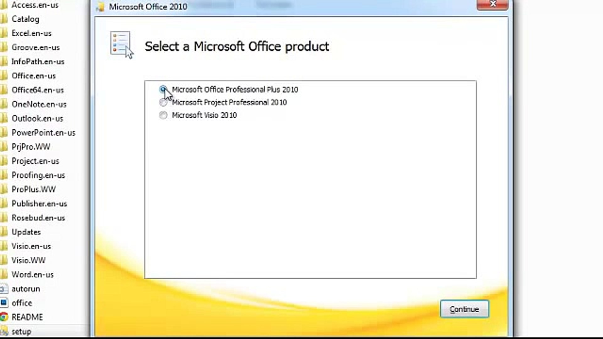 MS Visio 2010 license