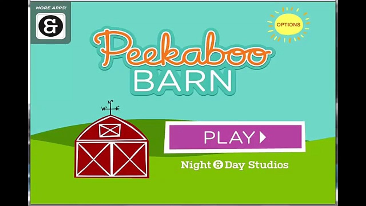 ✿★PEEKABOO BARN★✿ - ipad iphone android app review video for kids for learning Farm Animals