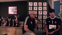 Interview d'après-match de Léandre BOURDON et de Benoit MALLET