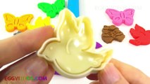 Learn Colors for Children Play Doh Body Paint Finger Family Song Nursery Rhymes EggVideos.com