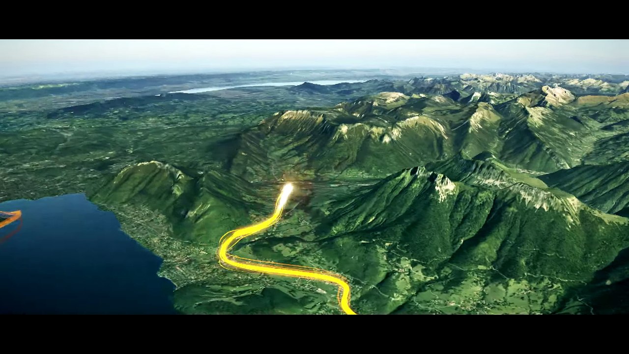 Le parcours 3D du Tour de France 2018