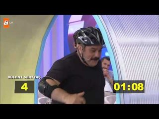 Bülent Serttaş'ın çemberdeki komik anları! - atv