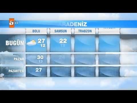 Hava Durumu (23-25 Mayıs) - atv