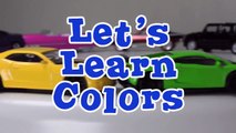 Learning Colors with Street Vehicles - Learn Colours Cars & Trucks, Hot Wheels, Matchbox, Tomica トミカ