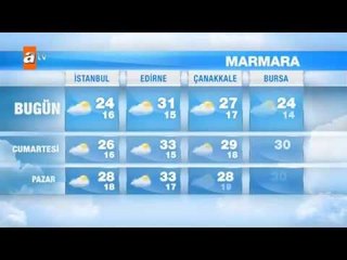Hava Durumu (22-24 Mayıs) - atv