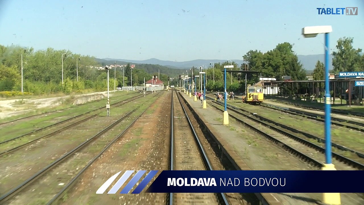 UNIKÁTNY VLAKOVÝ VIDEOPROJEKT: Z Košíc do Rožňavy