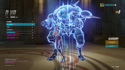 Overwatch - D.Va - Kostümler, Sesler, Tepkiler, Hareketler